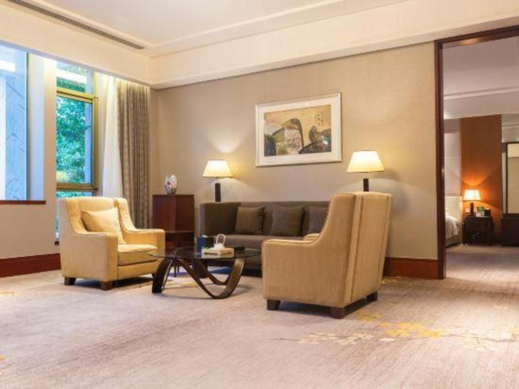 Suzhou Jinji Lake Grand Hotel Exterior foto