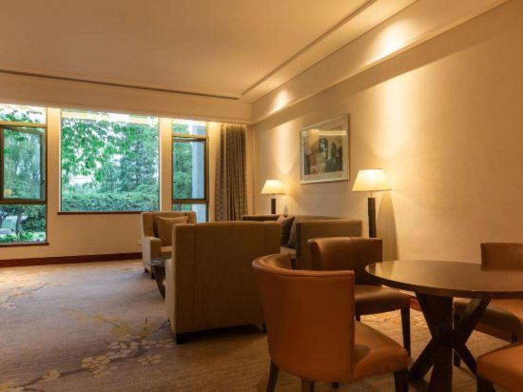 Suzhou Jinji Lake Grand Hotel Exterior foto