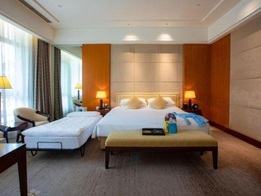 Suzhou Jinji Lake Grand Hotel Exterior foto